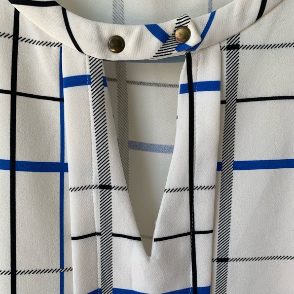 Zara Basic plaid boxy top - Picture 4 of 6